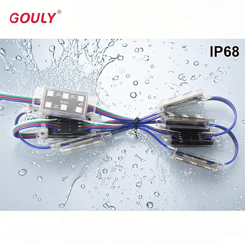 Outdoor Eaves Window Sill Decoration IP68 RGB LED Window Light Module